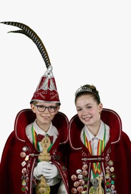 Jeugd Prins Laurens I en Prinses Ella I 2026