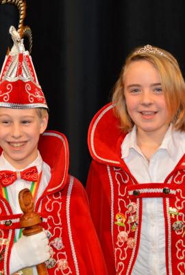 2015 Jeugd Prins Teun I & Prinses Maaike I