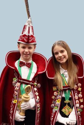 Jeugd Prins Sverre I en Prinses Evy I 2025