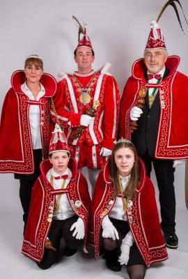 2018 Prinsenfamilie Johan III, Pierre III & Monique, Lars I & Nora I